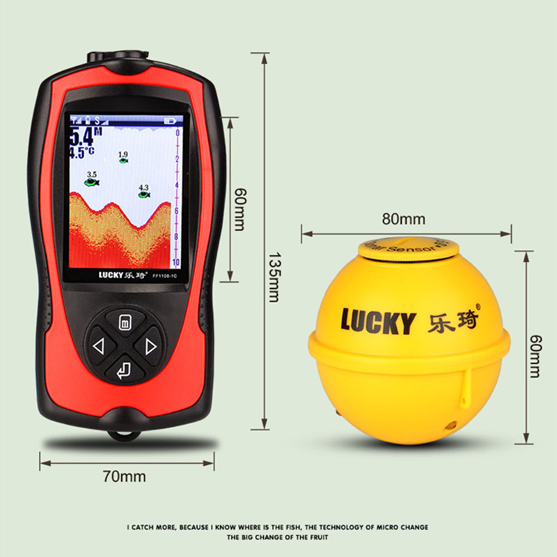 Wireless Sonar Sensor  Handhel - Fishing Boat Depth Finder review and price