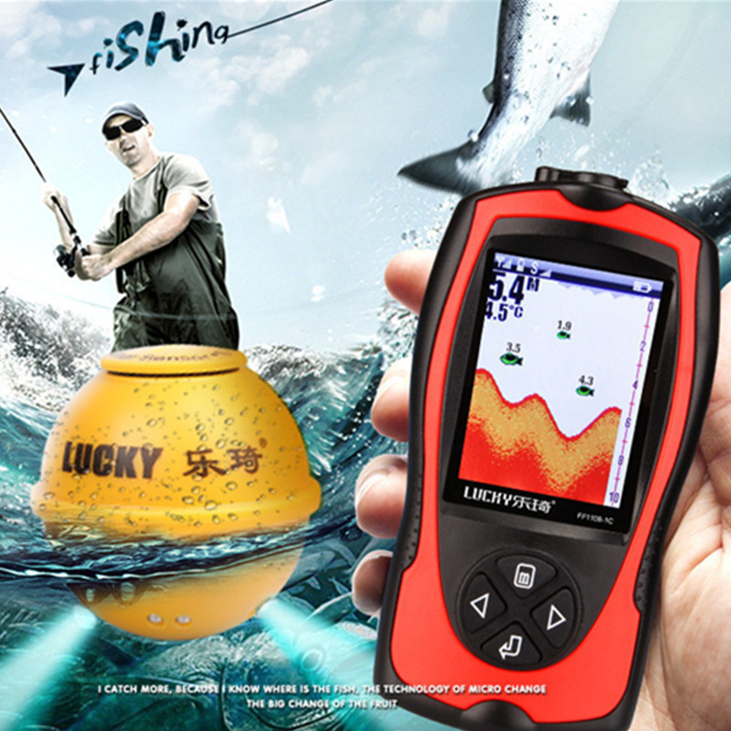 Wireless Sonar Sensor  Handhel - Fishing Boat Depth Finder review and price