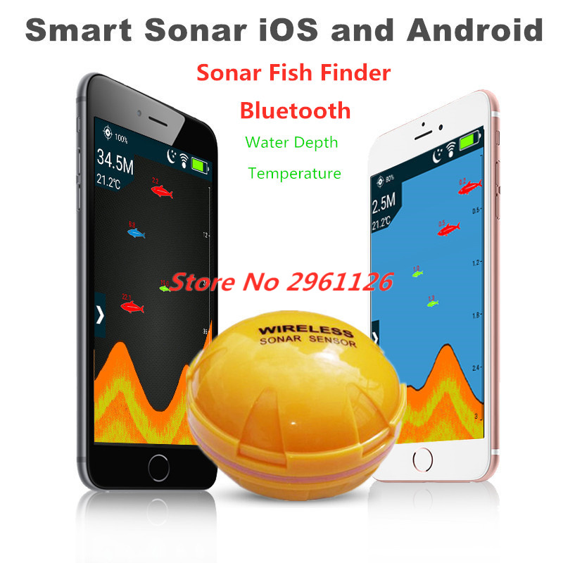 Wireless Fish Finder Portable  - Fishing Boat Depth Finder review and price