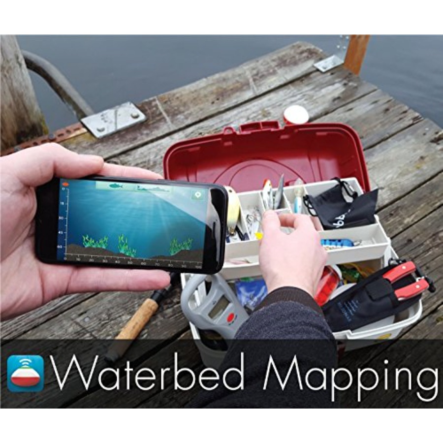 Portable wireless Bluetooth fi - Fishing Boat Depth Finder review and price