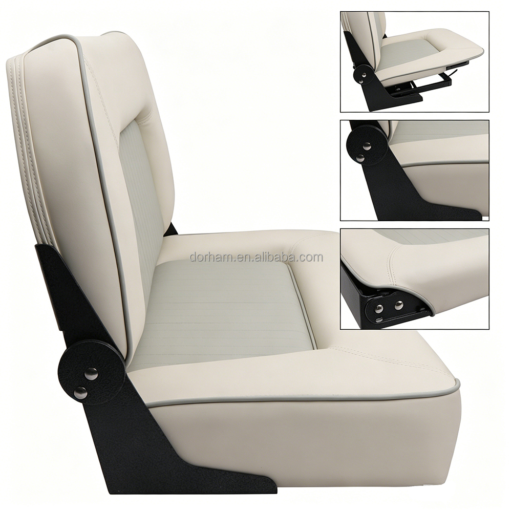 Marine Double Folding Bench Se - Fishing Boat Seat review and price