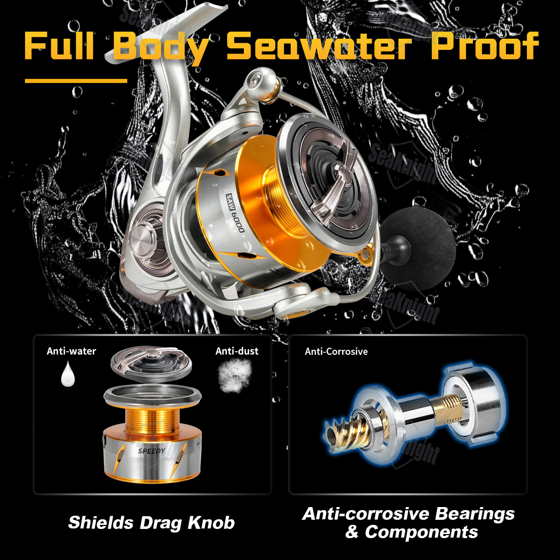 SeaKnight Brand Speedy SAW Sal - Kastking Reel Zephyr review and price